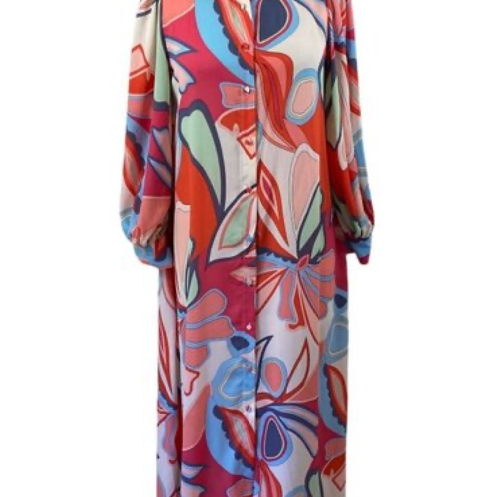 Alexis Target Multicolor Floral Maxi Dress S
